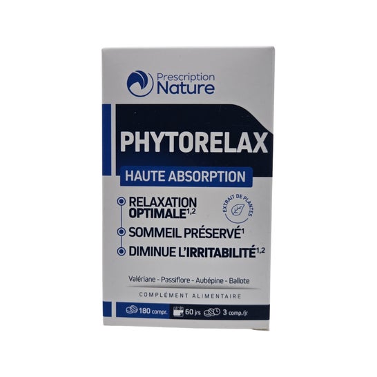 Prescription Nature Phytorelax Alta Absorção 180comp