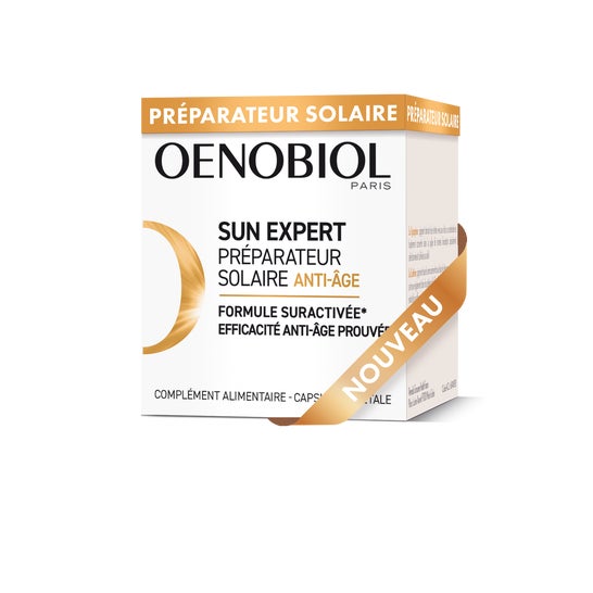 Oenobiol Sun Expert Preparador Solar Anti-idade 30caps