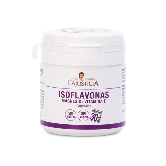 Ana Maria Lajusticia isoflavonas com magnésio e vitamina E 30cáps