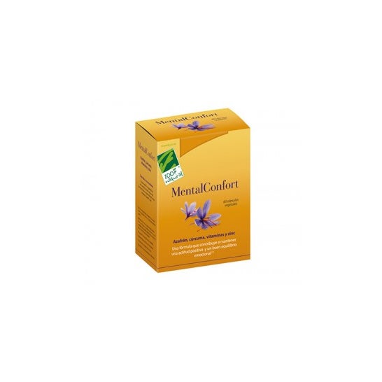 100% Natural Mentalconfort 60 Caps