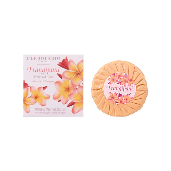 L'Erbolario Frangipani Savon Perfumado 100g