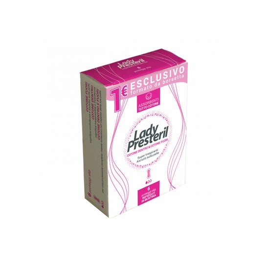 Protetor antiderrapante Lady Presteril 6Pcs
