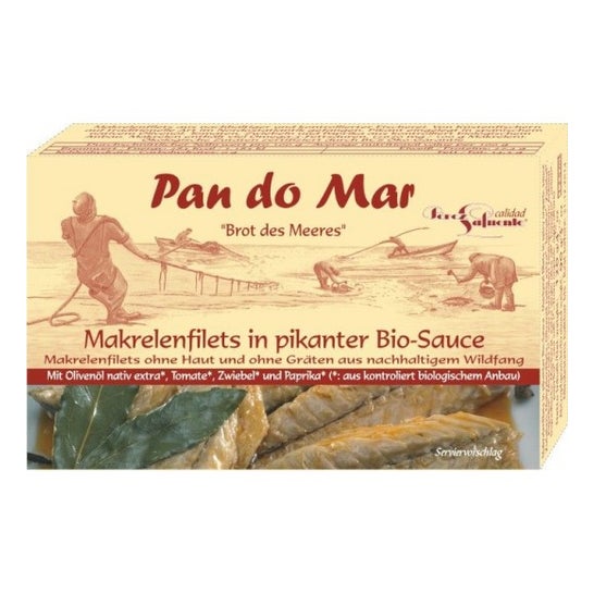Pan Do Mar Mackerel Spicy Sauce Eco 120g