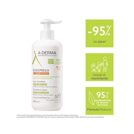 A-Derma Exomega Control Body Milk 400ml