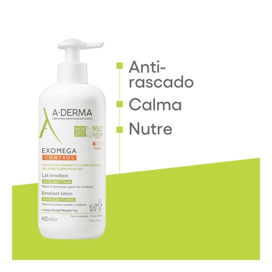 A-Derma Exomega Control Body Milk 400ml