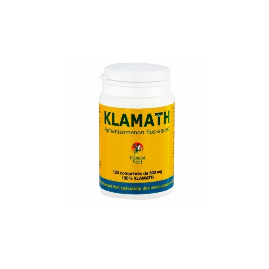 Flaming Green Klamath 500 Mg 120 Tablets