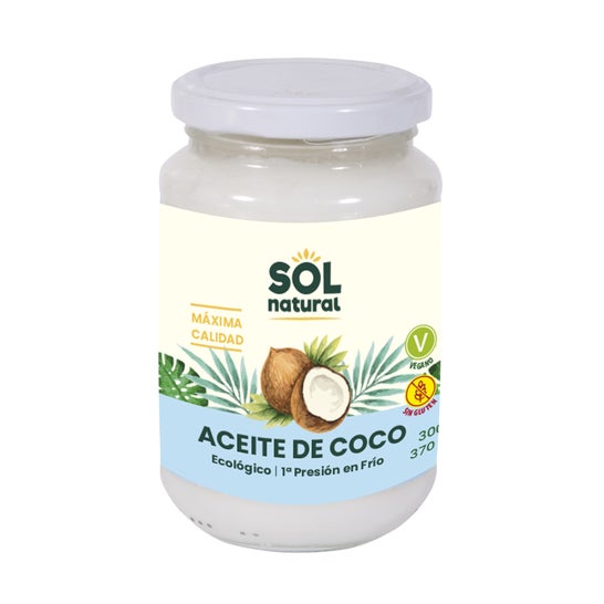 Sol Natural Óleo Extra Virgem de Coco Bio 370ml