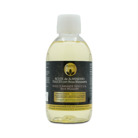 Phytofarma óleo de amêndoa + rosa mosqueta 250ml