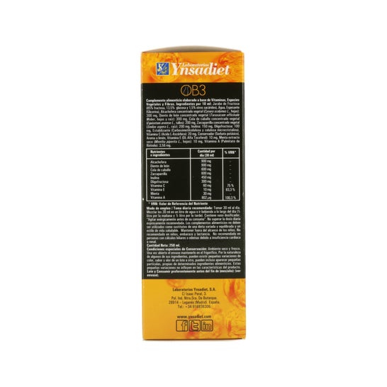 Xarope Ynsadiet OB3 250ml