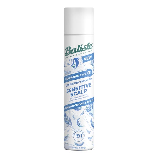 Batiste Champô Seco Sensitive Scalp 0% Fragrância 200 ml