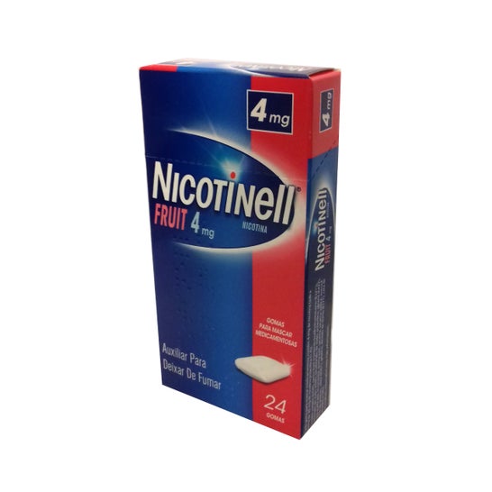 Nicotinell Fruit 4mg Nicotina 24 Gomas