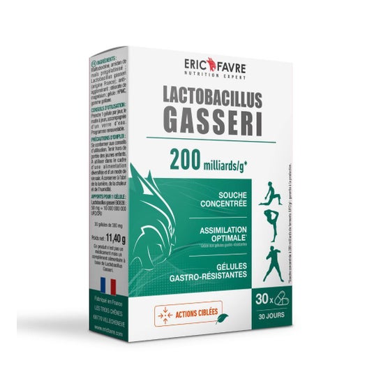 Eric Favre Lactobacillus Gasseri 30 Cápsulas