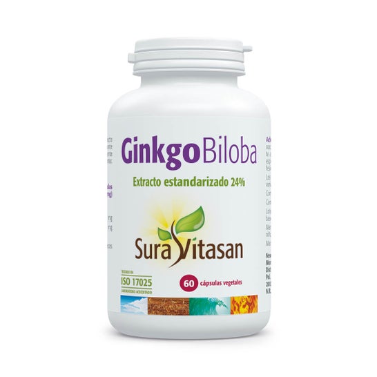 Sura Vitasan Ginkgo Biloba 60 cápsulas