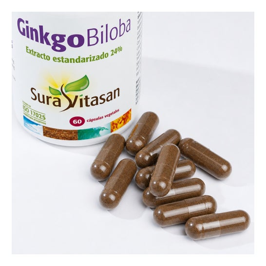 Sura Vitasan Ginkgo Biloba 60 cápsulas