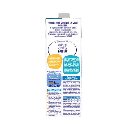 Nestlé Nativa 2 líquido 1L