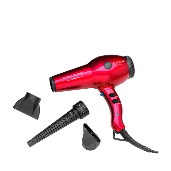 Diva Pro Styling Ultima 5000 Pro Secador Red 2300W 1 Unidade