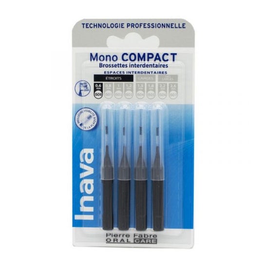 Inava Escovas Interdentais 0.6 Mm Caixa de 4