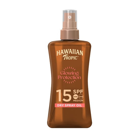 Óleo de Spray Seco Tropico Havaiano Spf15 Medium 200ml Vapo