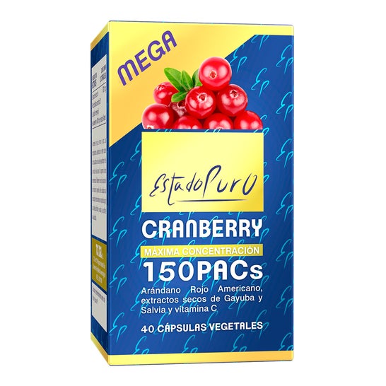 Tongil Estado Puro  Cranberry Mega 150  40 Cápsulas