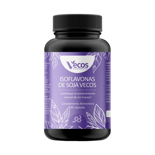Vecos Nucoceutical Isoflavonas De Soja 60 Cápsulas Vecos Nucoceutical,