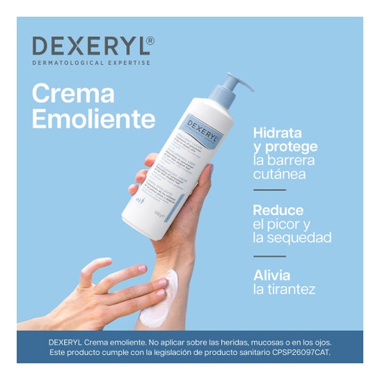 Dexeryl Creme Emoliente Calmante para Pele Atópica 500 g