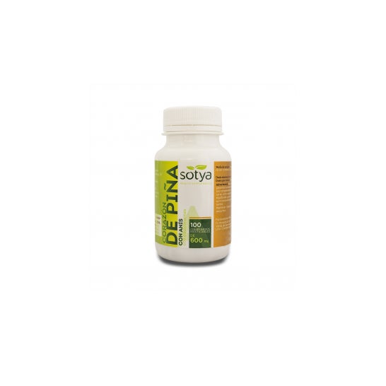 Sotya Coração de Abacaxi 600mg 100comp mastigável