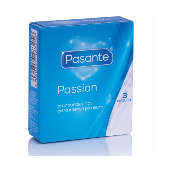 Preservativos Passion Passion Preservativos Dotted More Pleasure 3 unidades