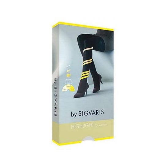 Sigvaris Highlight Women Media Punta Abierta TSN Dune 1 Par