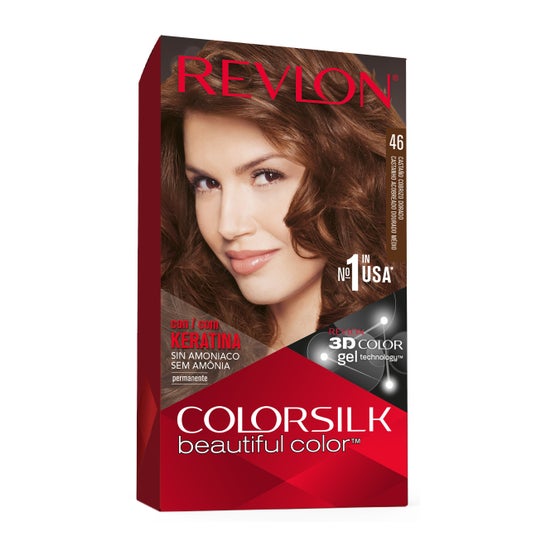 Revlon Colorsilk 46 Golden Auburn Colorsilk Kit