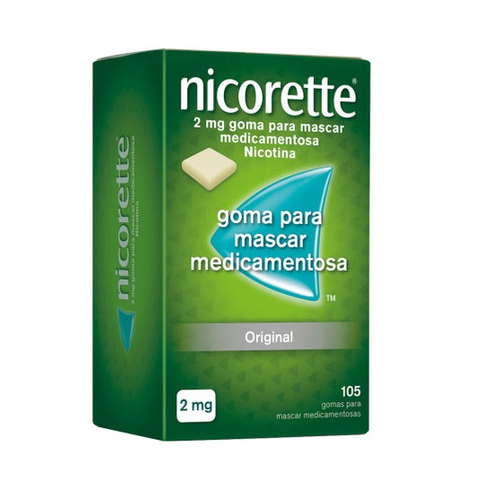 Nicorette Orignal Nicotina 2mg 105 Gomas