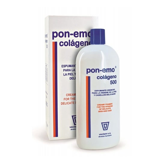Champô Pon-emo® gel de colagénio para cabelos secos 500ml