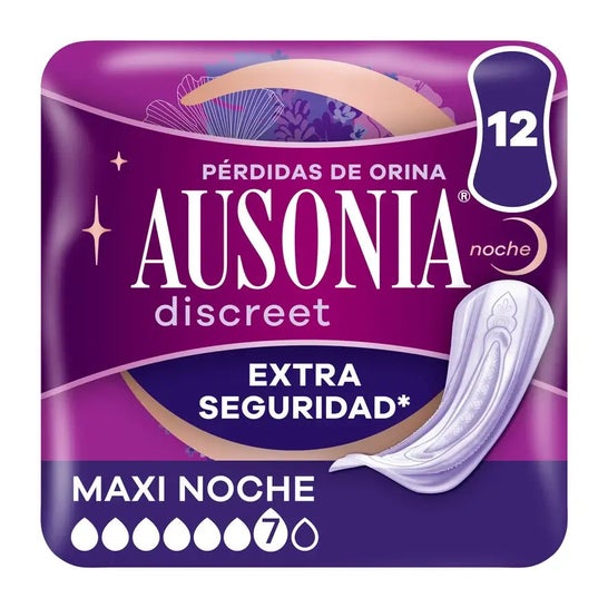 Ausonia Maxi Discreet 12uds Ausonia Maxi Discreet 12uds
