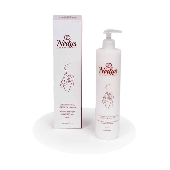 Nirlys Leite Corporal Hidratante Curcuma & Cenoura 400 ml