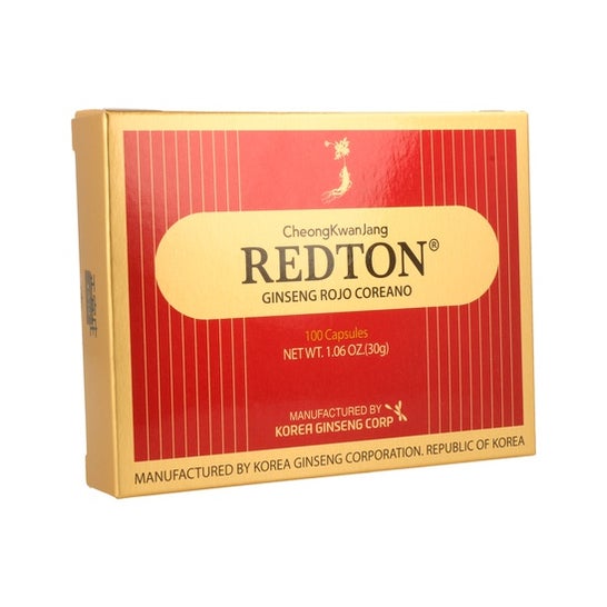 Redton Ginseng Korean Red 100 Cápsulas