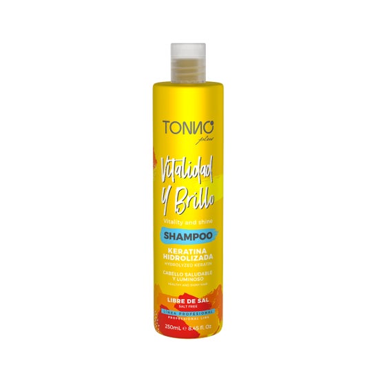 Tonno Plus Champô Vitalidade e Brilho Queratina Hidrolisada 250ml