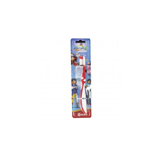 Escova de dentes infantil Super4 Playmobil