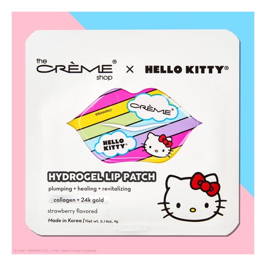 O Cream Shop Hello Kitty Parches Hidrogel Labios Fresa 3uds