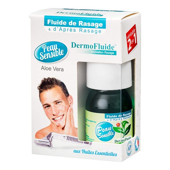 Deterlub Dermofluide Serum Afeitado Piel Sensible Aloe Vera 30ml