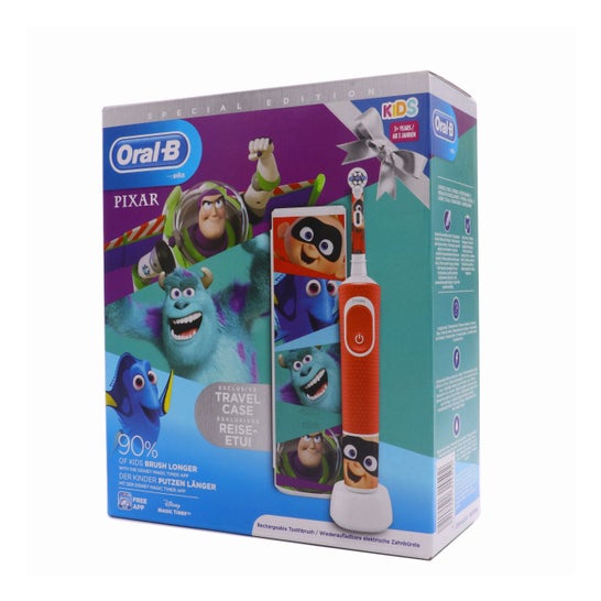 Oral B Kids Pixar Kids Pack Escova Eléctrica + Mala de Viagem