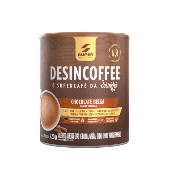 Desinchá Desincoffee Preparado em Pó Sabor Chocolate Belga 220g