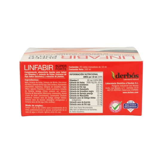 Derbos Linfabir Super Forte 20Vials