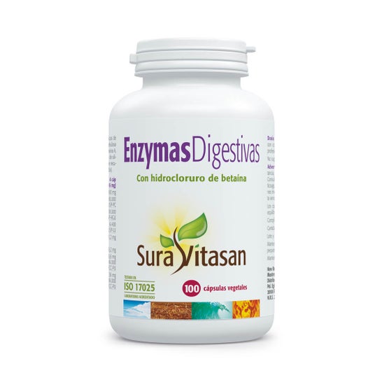 Sura Vitasan Enzimas Digestivas 100 cápsulas