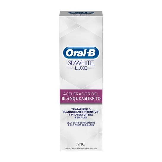 Oral-B 3D White Luxe acelerador de branqueamento 75ml