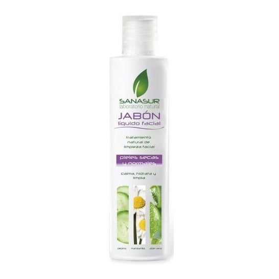 Sanasur Jabon Facial Pieles Normales-Secas 200ml