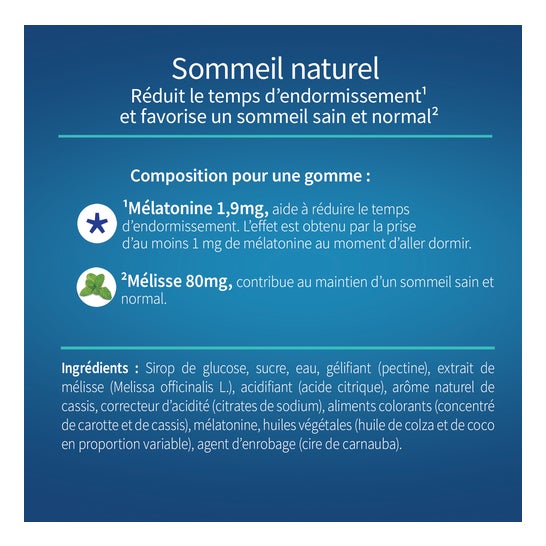 Valdispert Natural Sleeping Gummies 30 peças