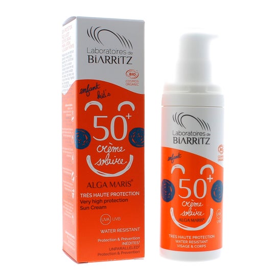 Laboratoires De Biarritz Algamaris Creme Solar Infantil Spf50+ Orgânico 100ml