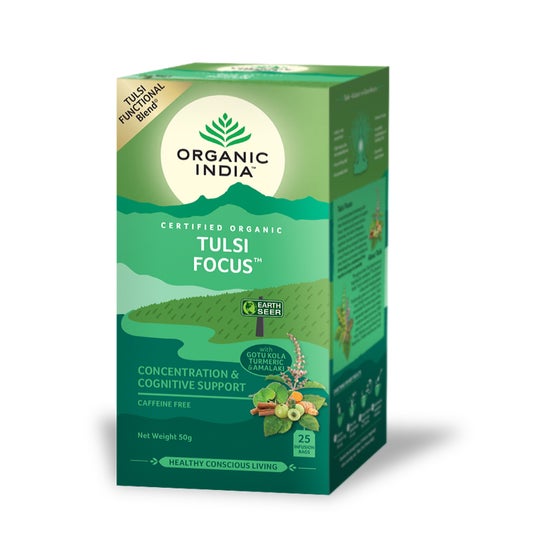 Organic India Tulsi Focus 25 Saquetas