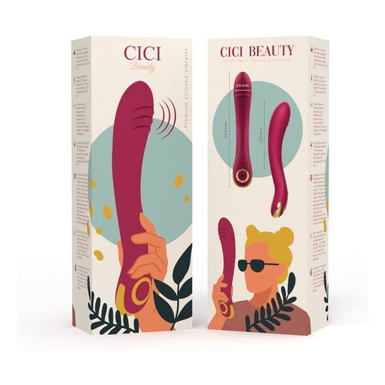 Cici Beauty Premium Silicone G-Spot Vibrator 1 Unidade