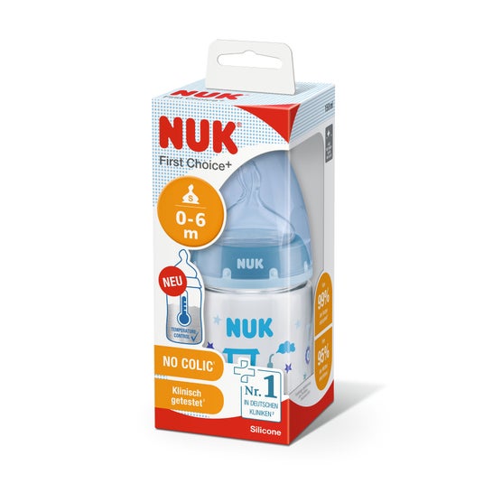 Silicone 1m da torta da escolha da garrafa de bebê de Nuk ™ 150ml 1ud