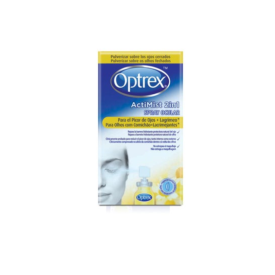 Optrex Actimist 2em1 hidratante para os olhos e spray de lágrimas 10ml